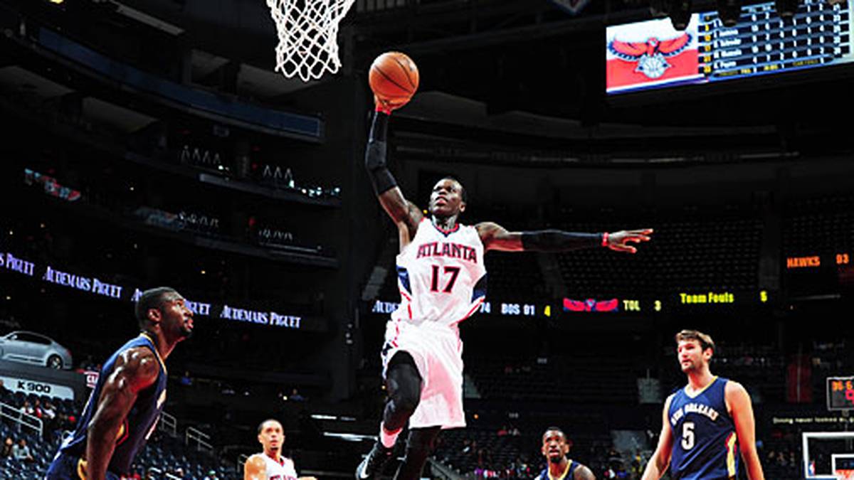 Schröders zweite Saison verläuft wesentlich erfolgreicher als seine erste. Nach der Oberschenkelverletzung von Point Guard Jeff Teague bekommt der Deutsche von Beginn an mehr Spielzeit. In 26 der ersten 27 Spiele steht er auf dem Pakett und beweist sich als Spielmacher-Ersatz für Teague