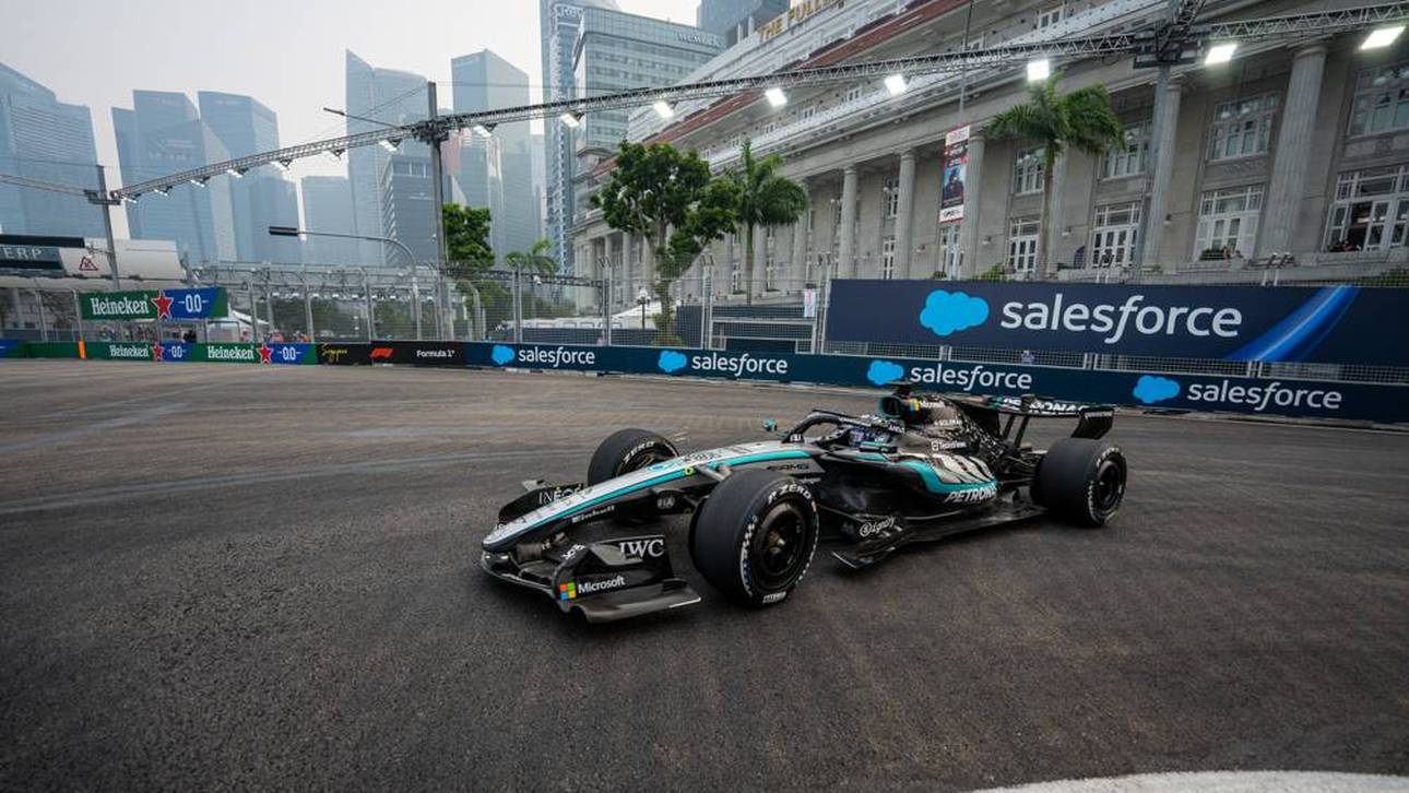 F1-Sprint LIVE: Crash! Heftiger Dämpfer für Russell