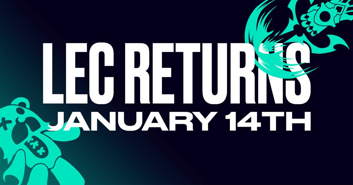 League Of Legends Lec Kehrt Am 14 Januar Zuruck