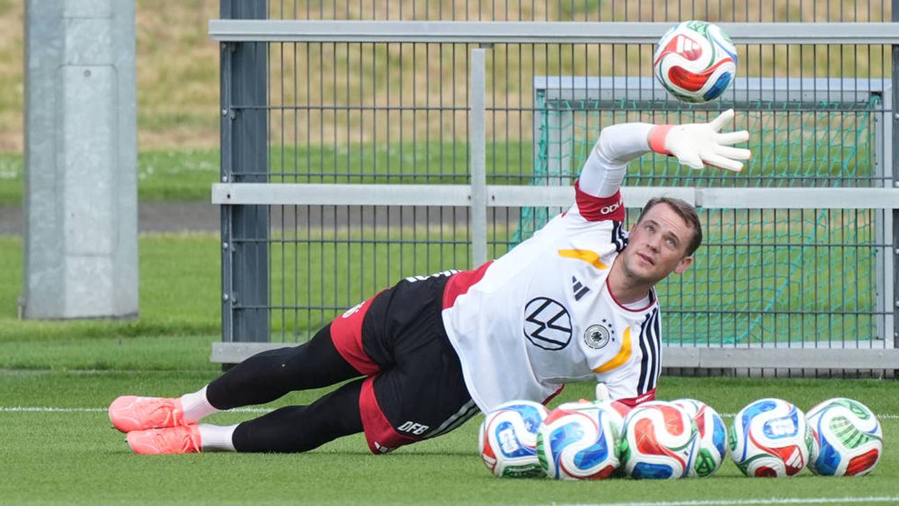 Neuer zurück im DFB-Training