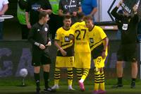 Jermain Nischalke ist schon jetzt der wohl bekannteste Neuzugang der U23 von Borussia Dortmund. Nach seiner Einwechslung in Münster wird er von den Fans gefeiert - dank seinem besonderen Namen.
