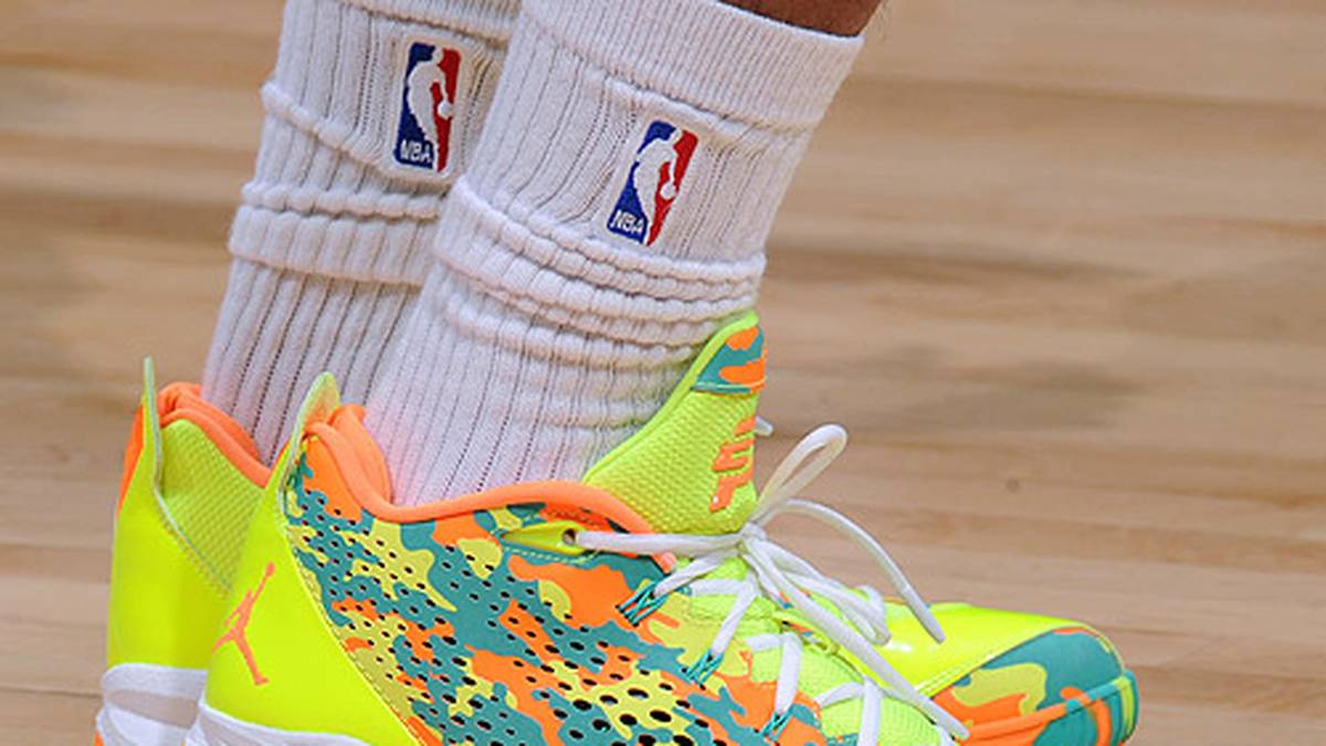 Nein, der 28-Jährige hat einfach nur einen Tick für ungewöhnliche Schuhdesigns