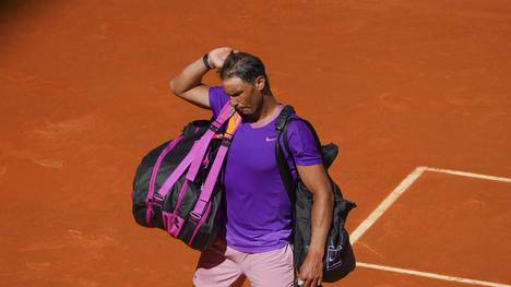 Rafael Nadal hatte bei der Niederlage gegen Alexander Zverev nicht seinen besten Tag erwischt