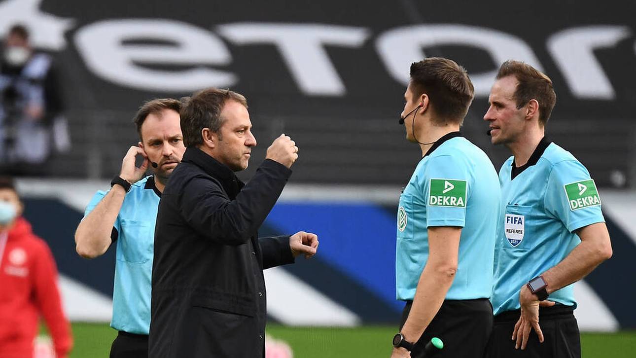 Schiri-Frust bei Bayern-Coach Flick!