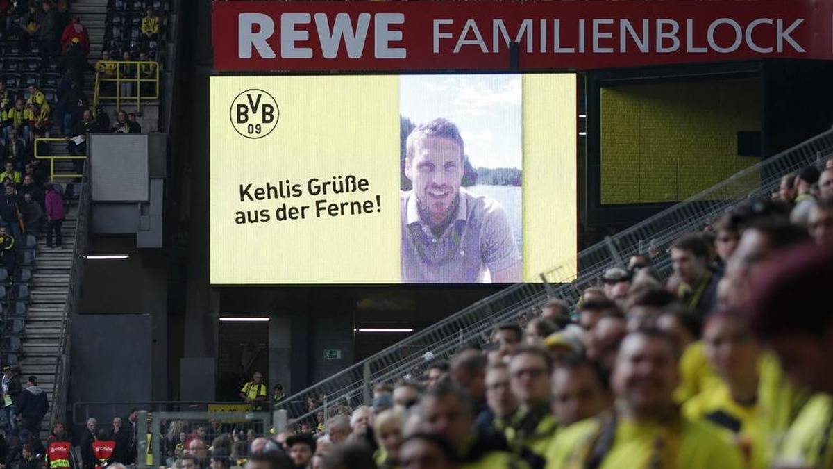 Und Ex-Kapitän Sebastian Kehl hat eine Grußbotschaft an seinen ehemaligen Mitspieler