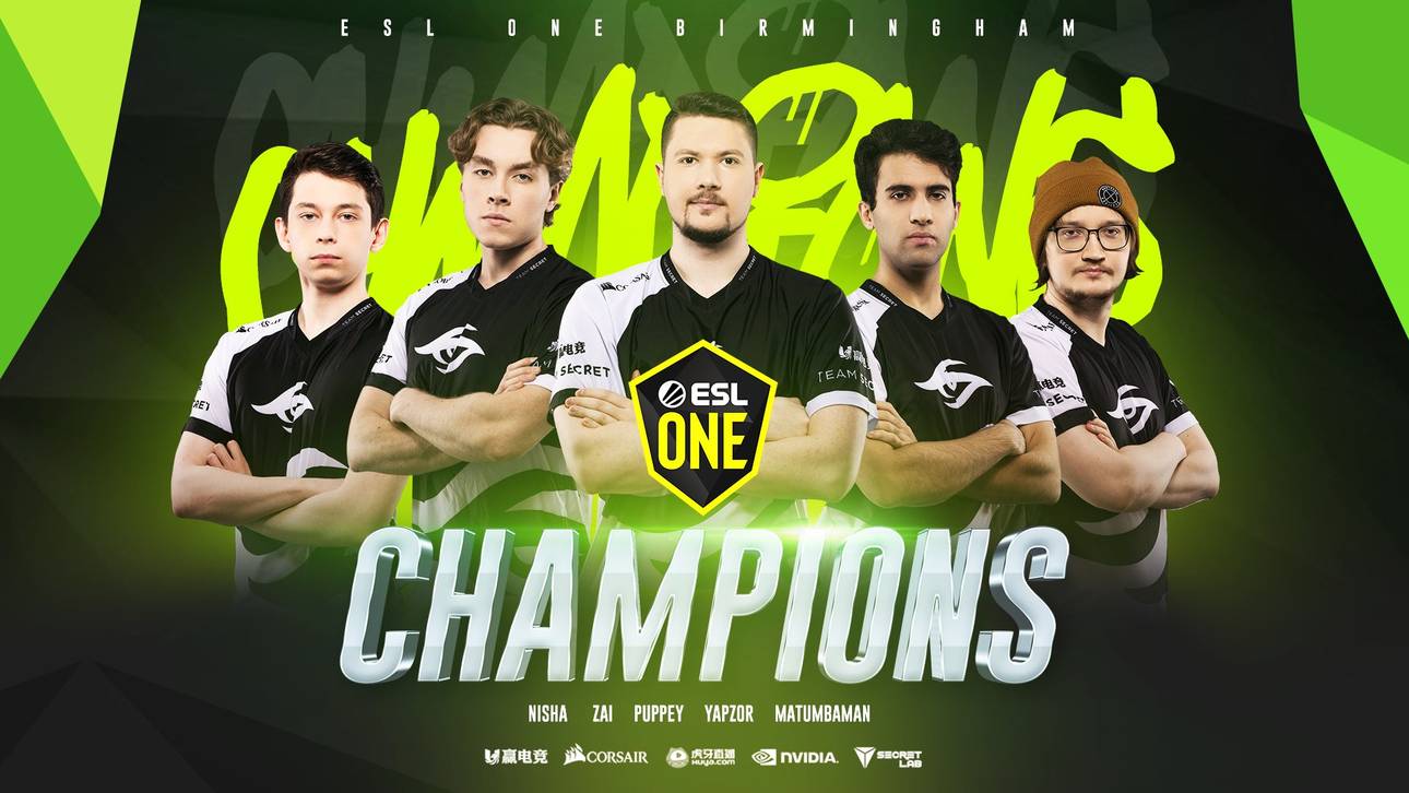 Team Secret gewinnt ESL One