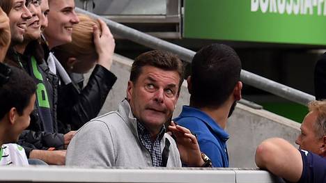 Dieter Hecking Borussia Mönchengladbach Fans VfL Wolfsburg