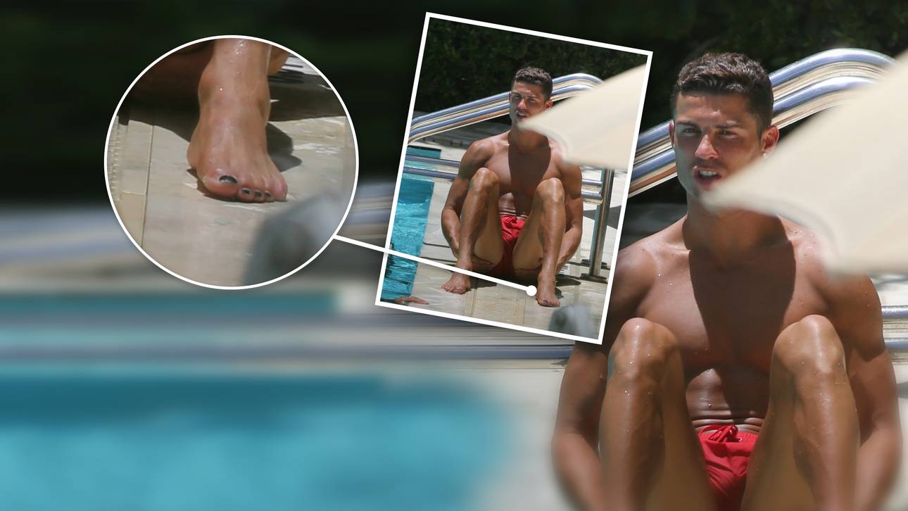 Nagellack: Ronaldo mit neuem Style