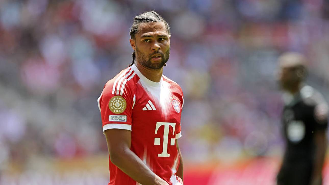 Serge Gnabry steht noch ein Jahr beim FC Bayern unter Vertrag