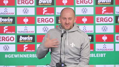 Erst Frankfurt, dann Braunschweig: Für Darmstadt steht eine Eintracht-Woche auf dem Programm. Trainer Torsten Lieberknecht erklärt, welches Duell für ihn wichtiger ist.