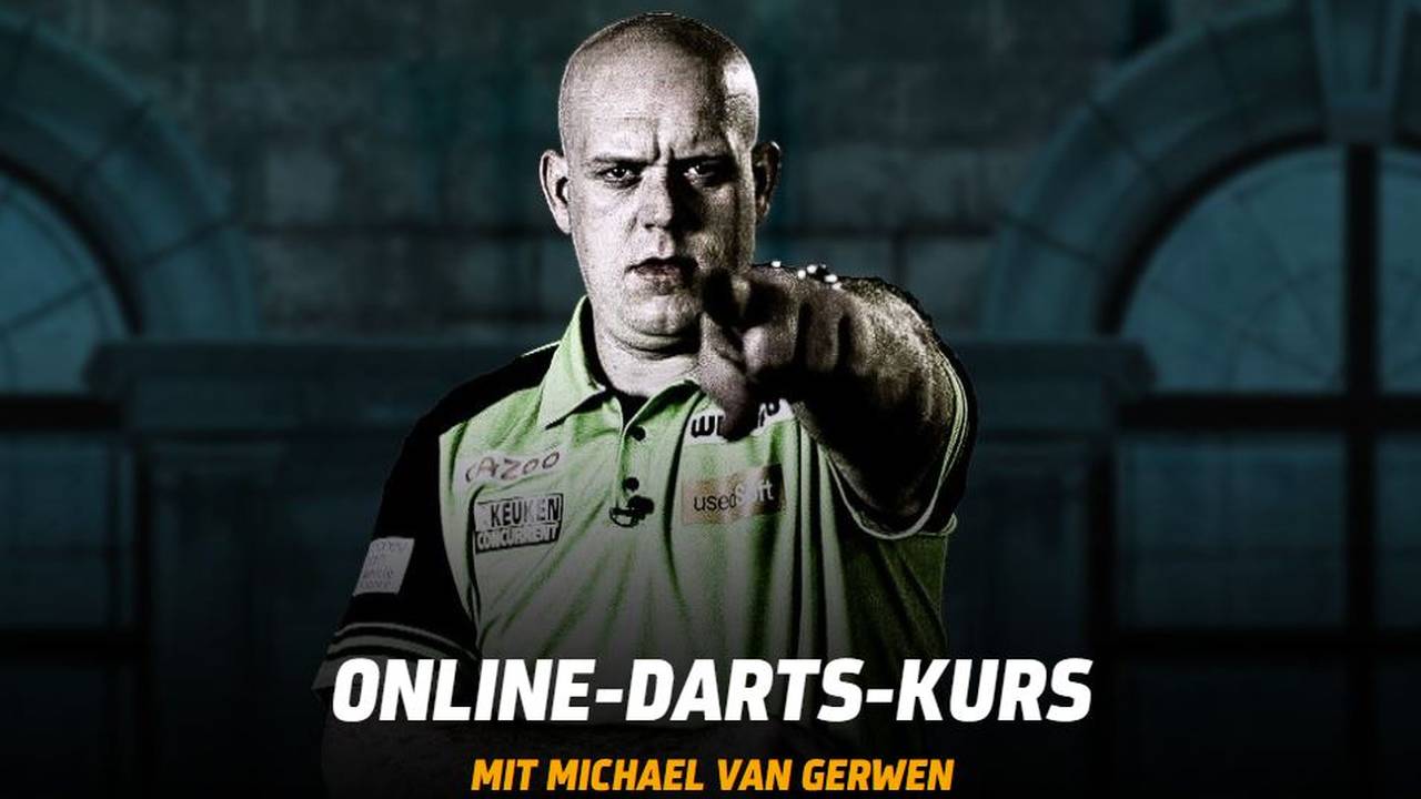 SPORT1-Darts-Akademie: Von Michael van Gerwen lernen