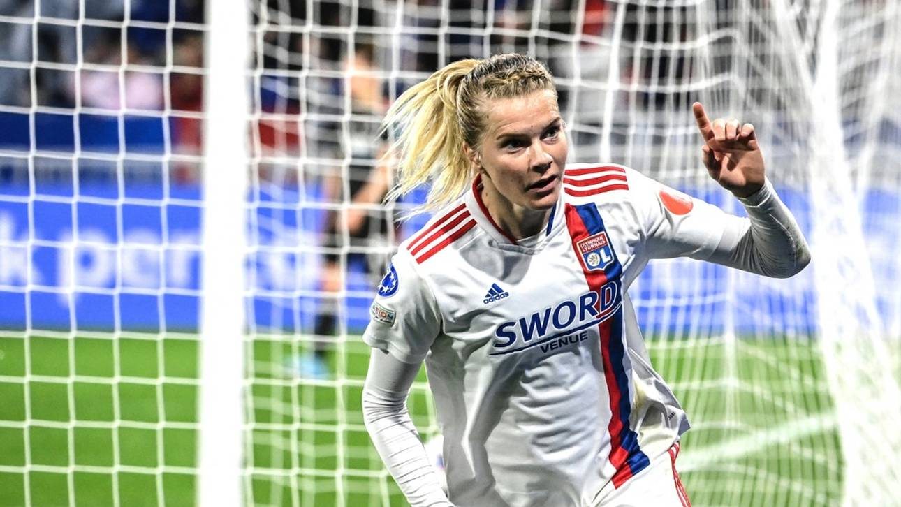 Hegerberg schießt Lyon ins Halbfinale