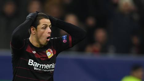 Javier"'Chicharito" Hernandez wird Leverkusen auch gegen Leipzig fehlen