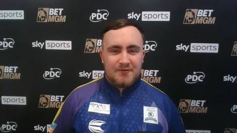 Luke Littler spricht nach seinem ersten Tagessieg in der Premier League of Darts über sein zweites Finale und seinen ersten Sieg, den er in Belfast endlich holen konnte.