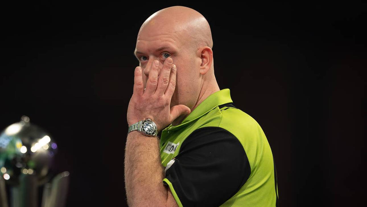 Michael van Gerwen zog sich eine kuriose Verletzung zu
