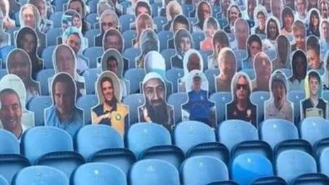 Peinliche Panne beim englischen Zweitligisten Leeds United: Der Tabellenzweite der Championship musste ein Foto von al-Qaida-Gründer Osama bin Laden aus seinem Stadion an der Elland Road entfernen. 