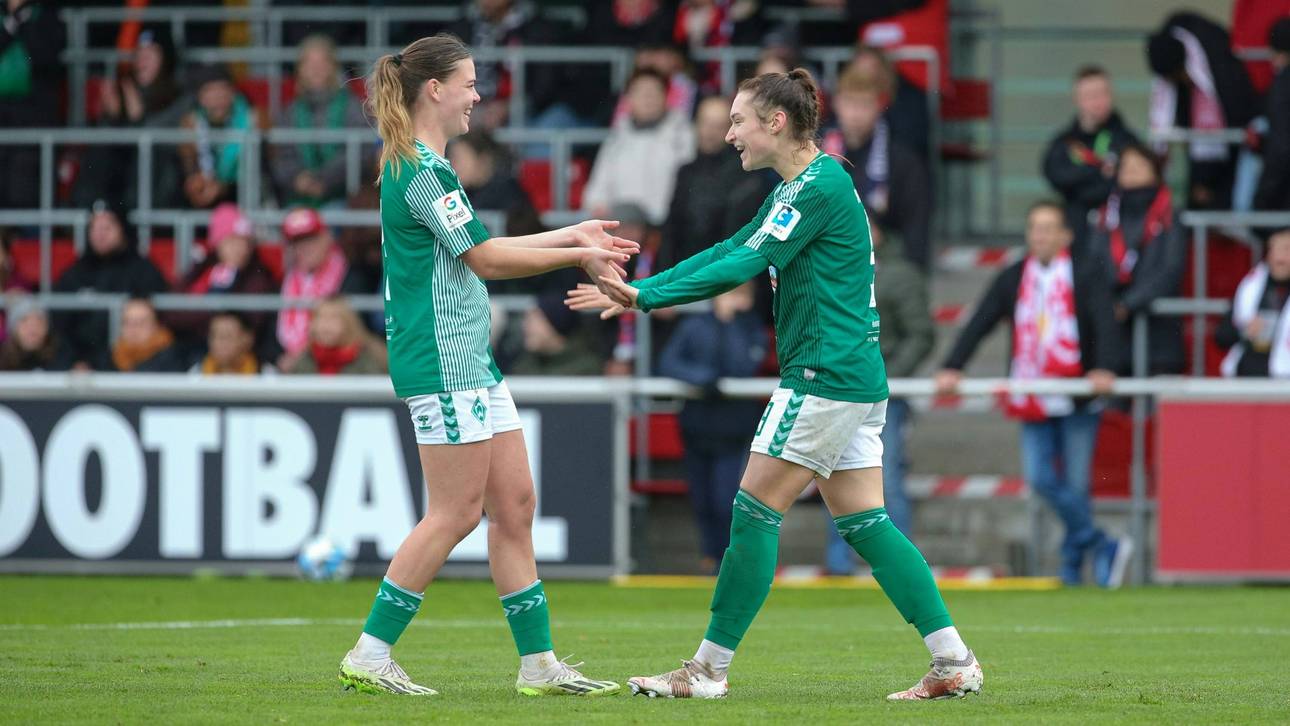 Bremen mit Kantersieg in Leipzig