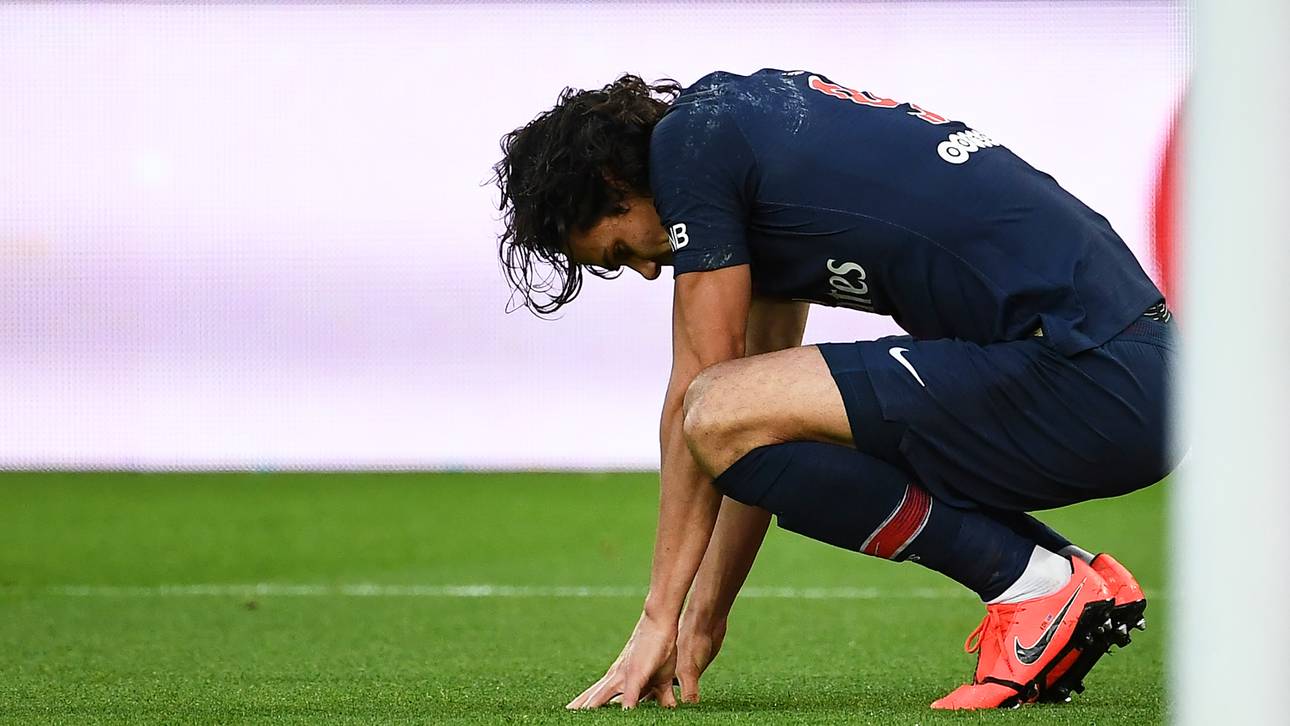 PSG bangt gegen United um Cavani