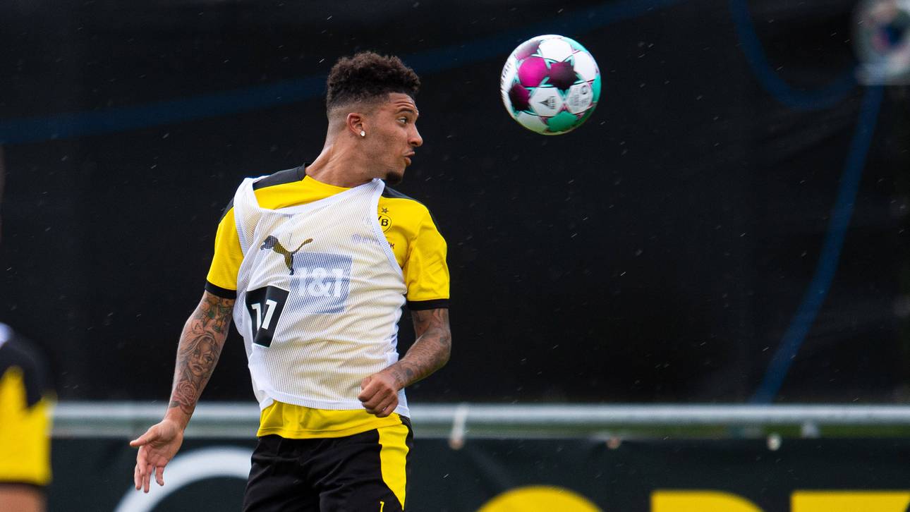 So zeigt sich Sancho im BVB-Training