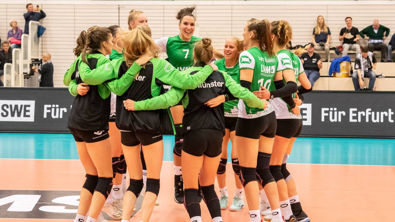 USC Münster empfängt VC Wiesbaden