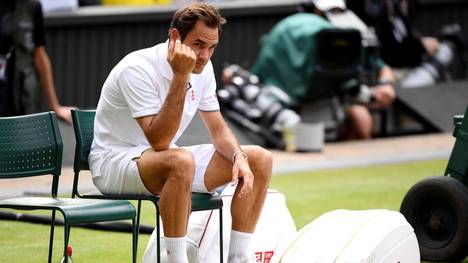 Roger Federer trifft die Wimbledon-Absage hart