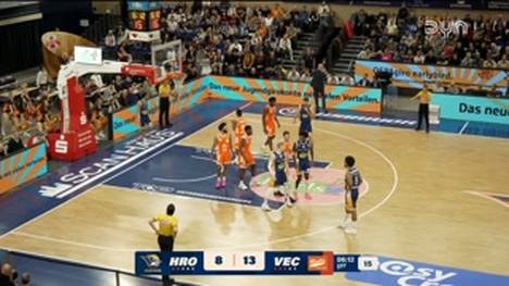 Spiel Highlights zu ROSTOCK SEAWOLVES - RASTA Vechta