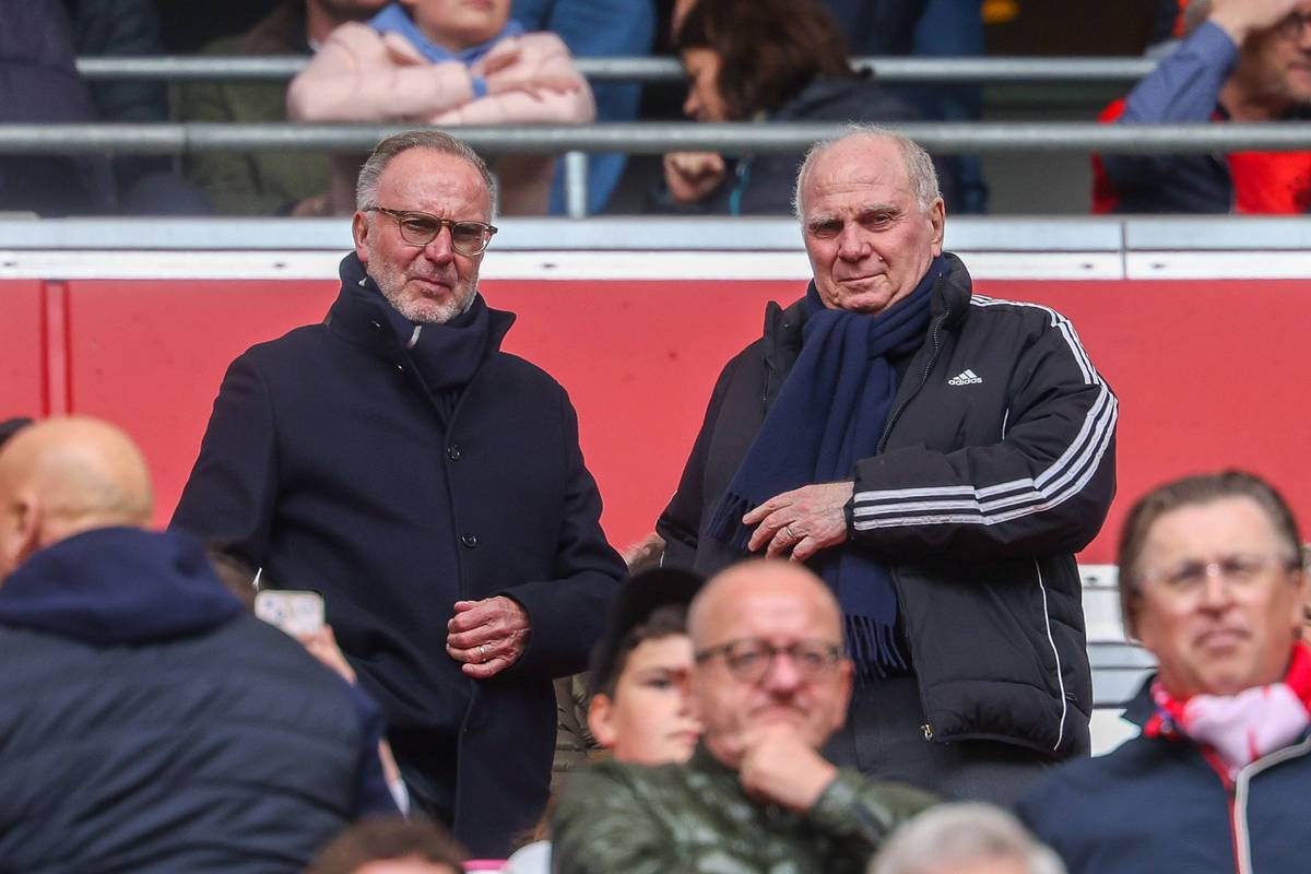 Michael Reschke, Technischer Direktor beim FC Bayern von 2014 bis 2017, beschreibt Uli Hoeneß' und Karl-Heinz Rummenigges Wirken beim deutschen Rekordmeister und wählt einen scherzhaften Vergleich.