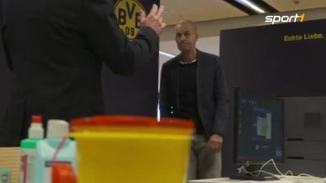 Borussia Dortmund stellt den Signal Iduna Park für die Bekämpfung des Coronavirus zur Verfügung. Dafür wird der Bereich Nord in ein Krankenlager umgewandelt.