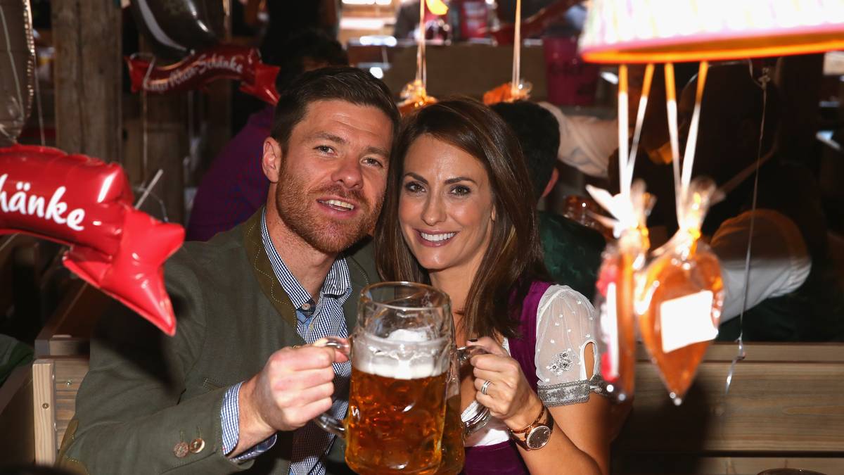 Xabi Alonso und Ehefrau Nagore Aramburo