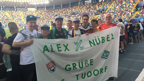 Alexander Nübel bekam beim Finale der U21-EM besondere Unterstützung aus der Heimat