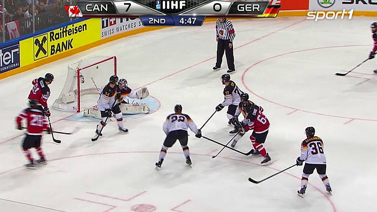 Deutschland von Kanada demontiert