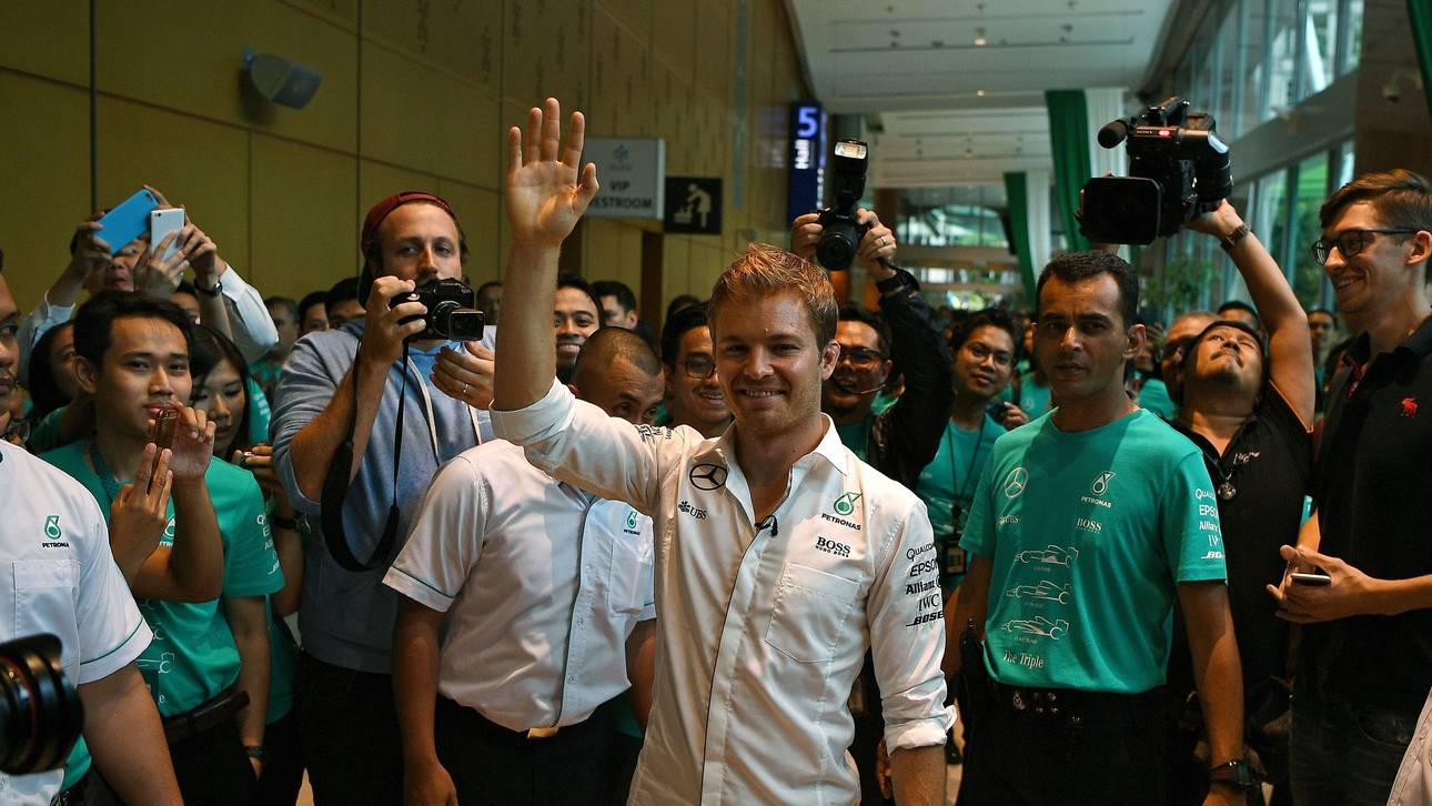 Kuala Lumpur: Fans feiern Rosberg