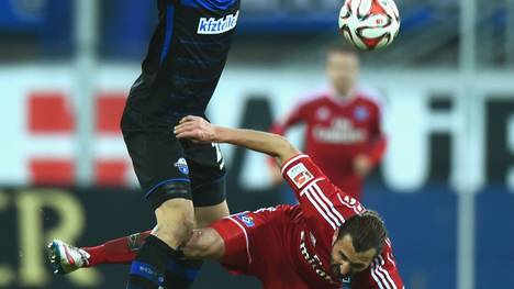 Srdjan Lakic (l.) musste um seinen Einsatz gegen Hoffenheim bangen