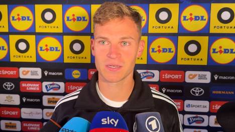 Deutschland unterliegt in der WM-Qualifikation der Slowakei. Kapitän Joshua Kimmich zeigt sich nach der Niederlage bedient. 