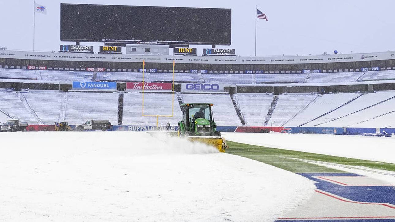 Schneechaos! NFL-Spiel verschoben