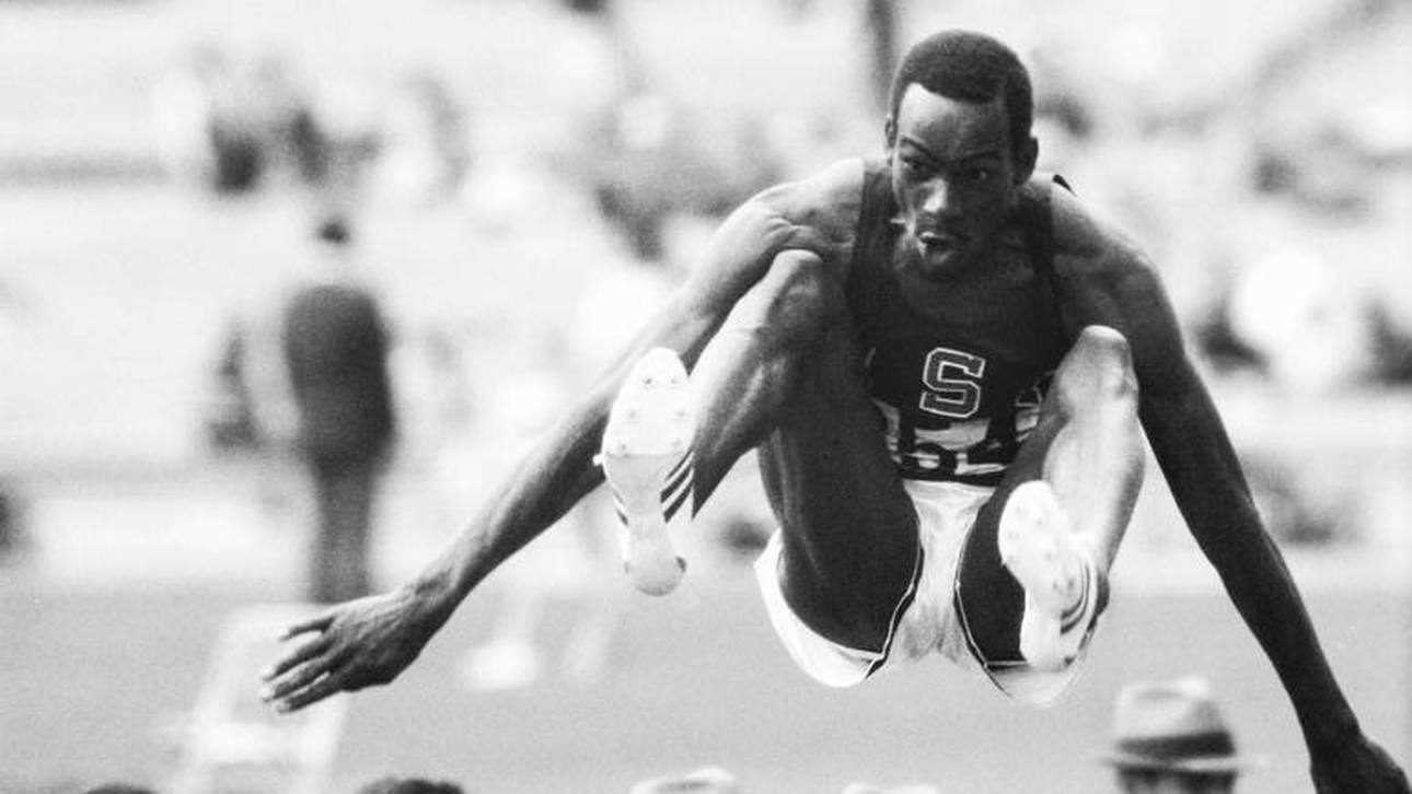 1968 wurde Bob Beamon Olympiasieger im Weitsprung