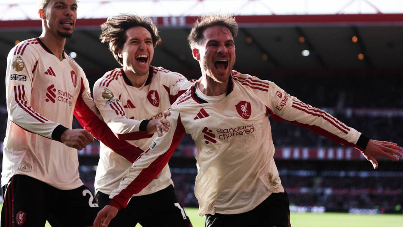 Ohne Wirtz: Liverpool jubelt ganz spät