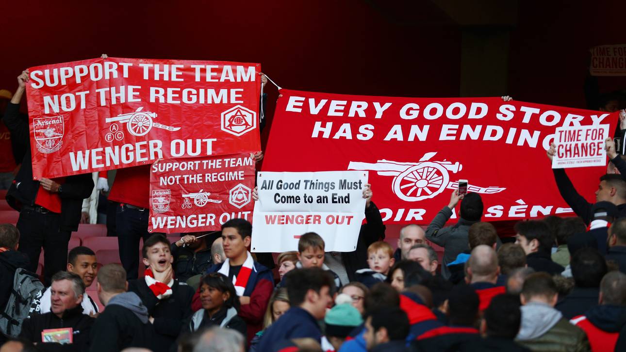 Fan-Proteste überschatten Arsenals Sieg