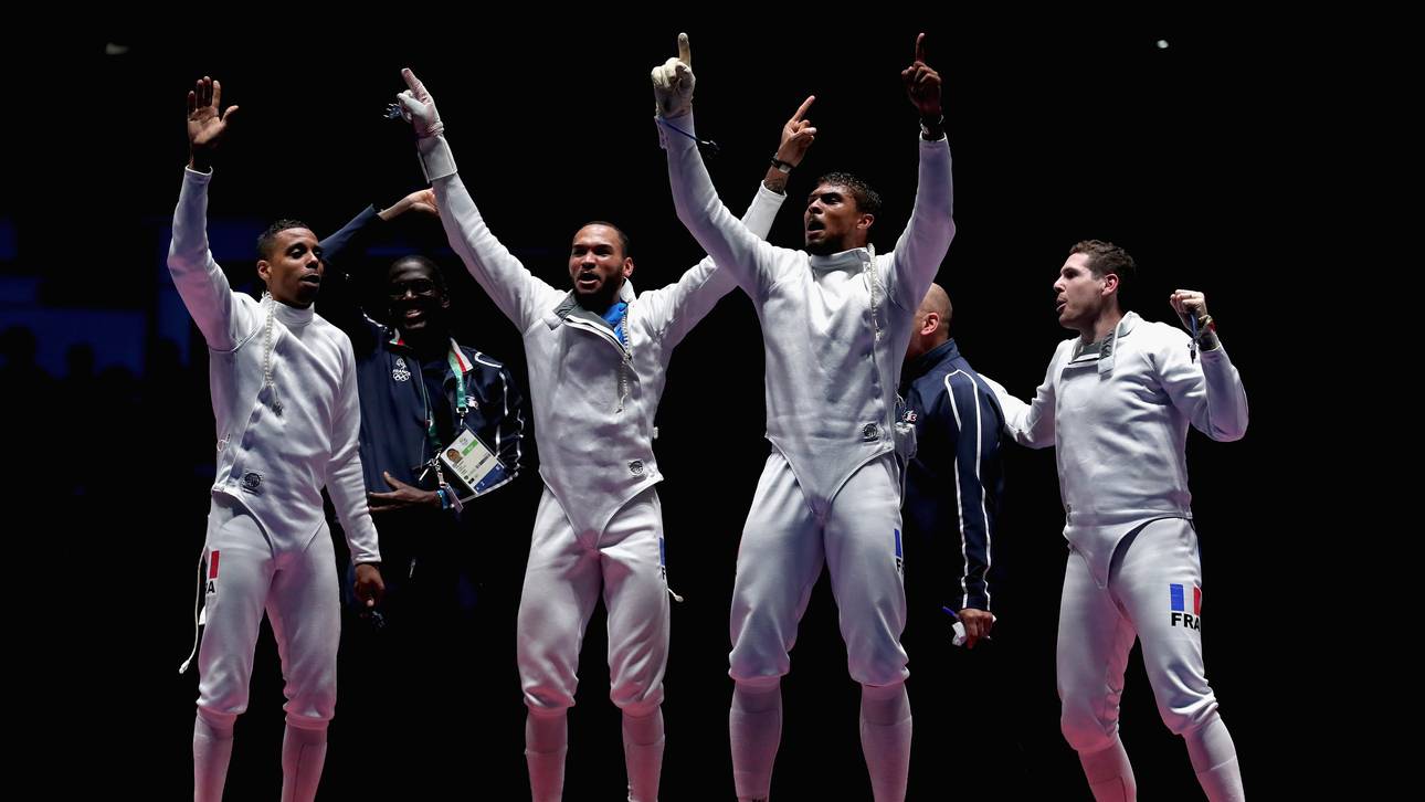 Degen-Gold geht an Frankreich