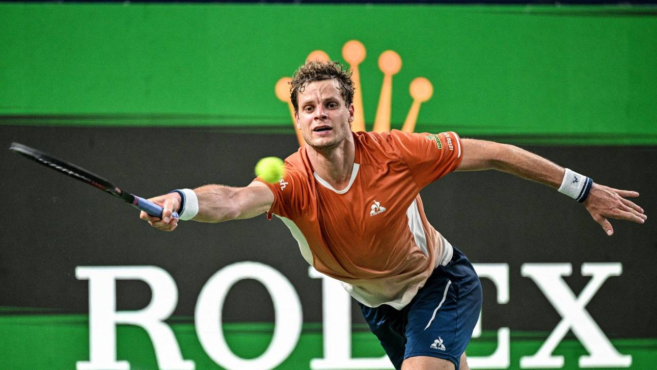 Yannick Hanfmann beim Return