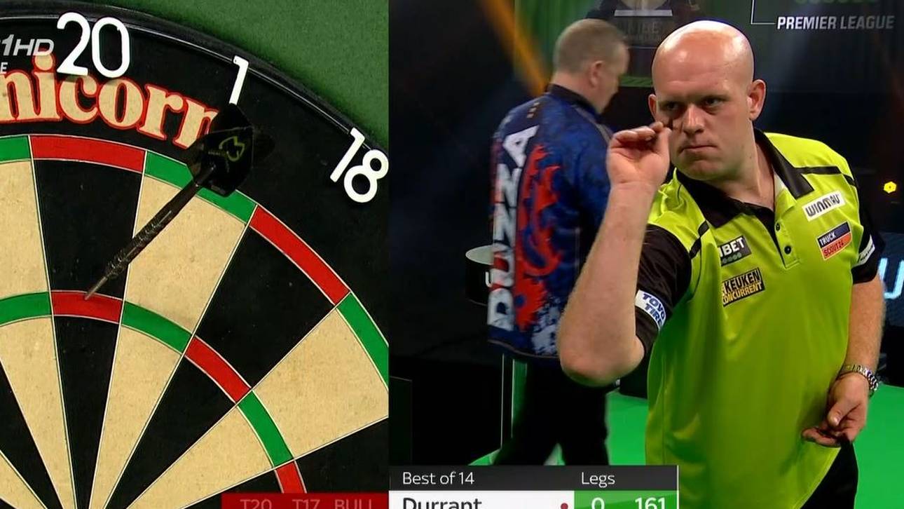 Van Gerwen gibt Sieg aus der Hand