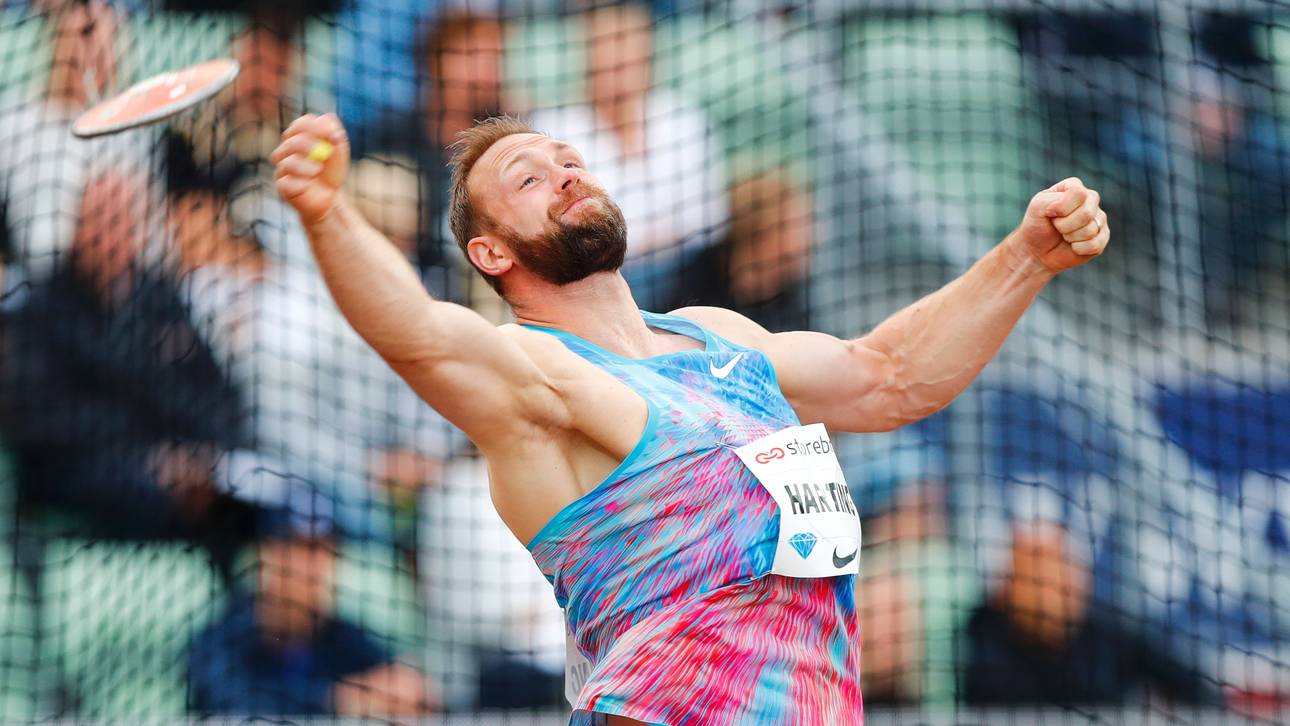 Robert Harting gewinnt Bruderduell