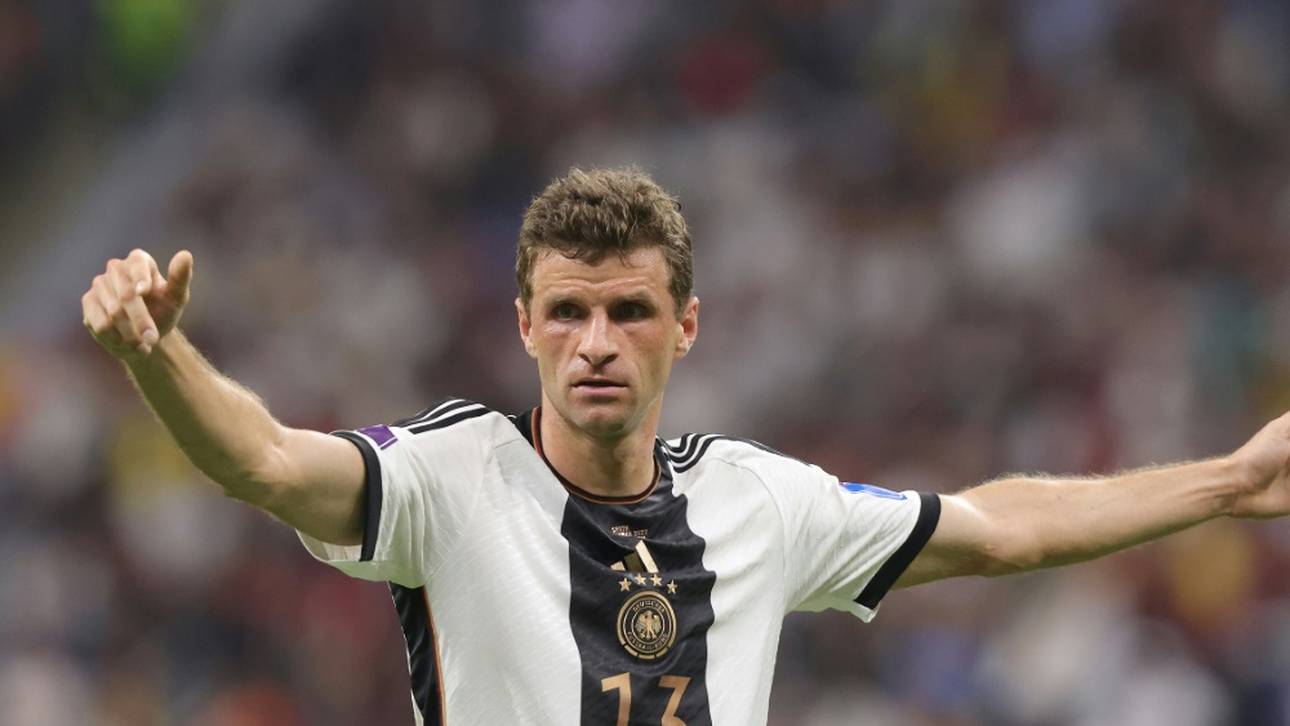 Matthäus überrascht von Müller