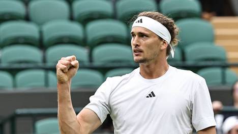 Alexander Zverev steht in der zweiten Runde von Wimbledon. Die deutsche Nummer eins ließ gegen einen spanischen Außenseiter nichts anbrennen und sparte Kraft.