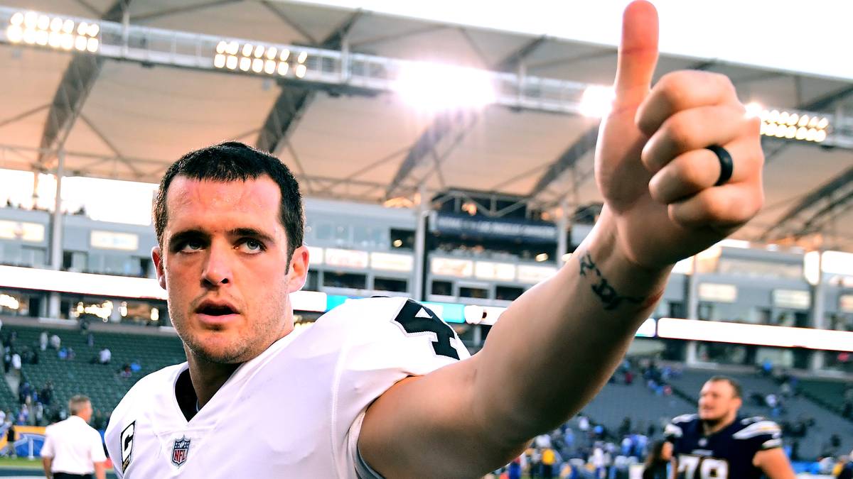 PLATZ 19 - Derek Carr (American Football, Oakland Raiders): 42,1 Millionen US-Dollar
