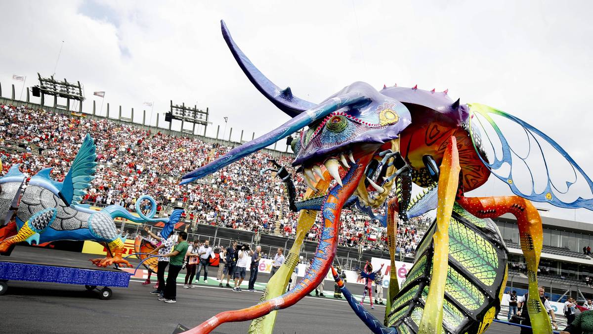 Neben Fahrern und Promis finden sich auch zahlreiche - zumindest optisch sehr interessante - Kreaturen auf der Strecke wieder