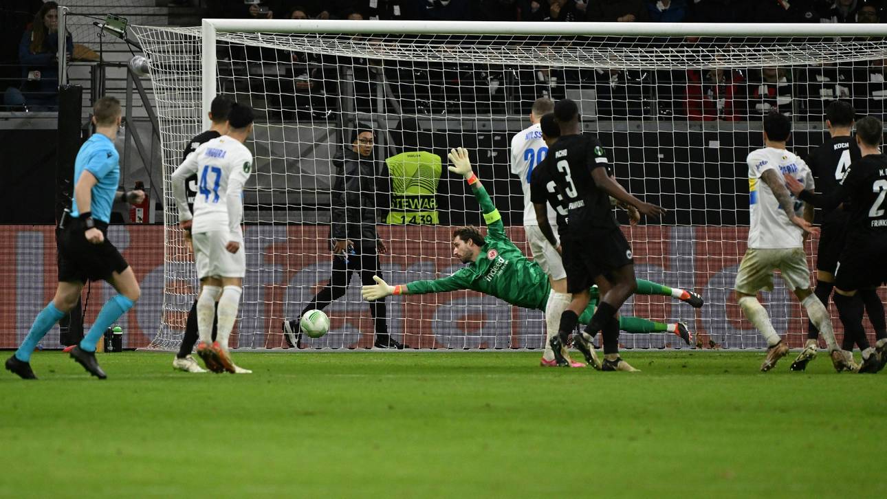 Europa-Traum früh geplatzt: Frankfurt verpasst Achtelfinale