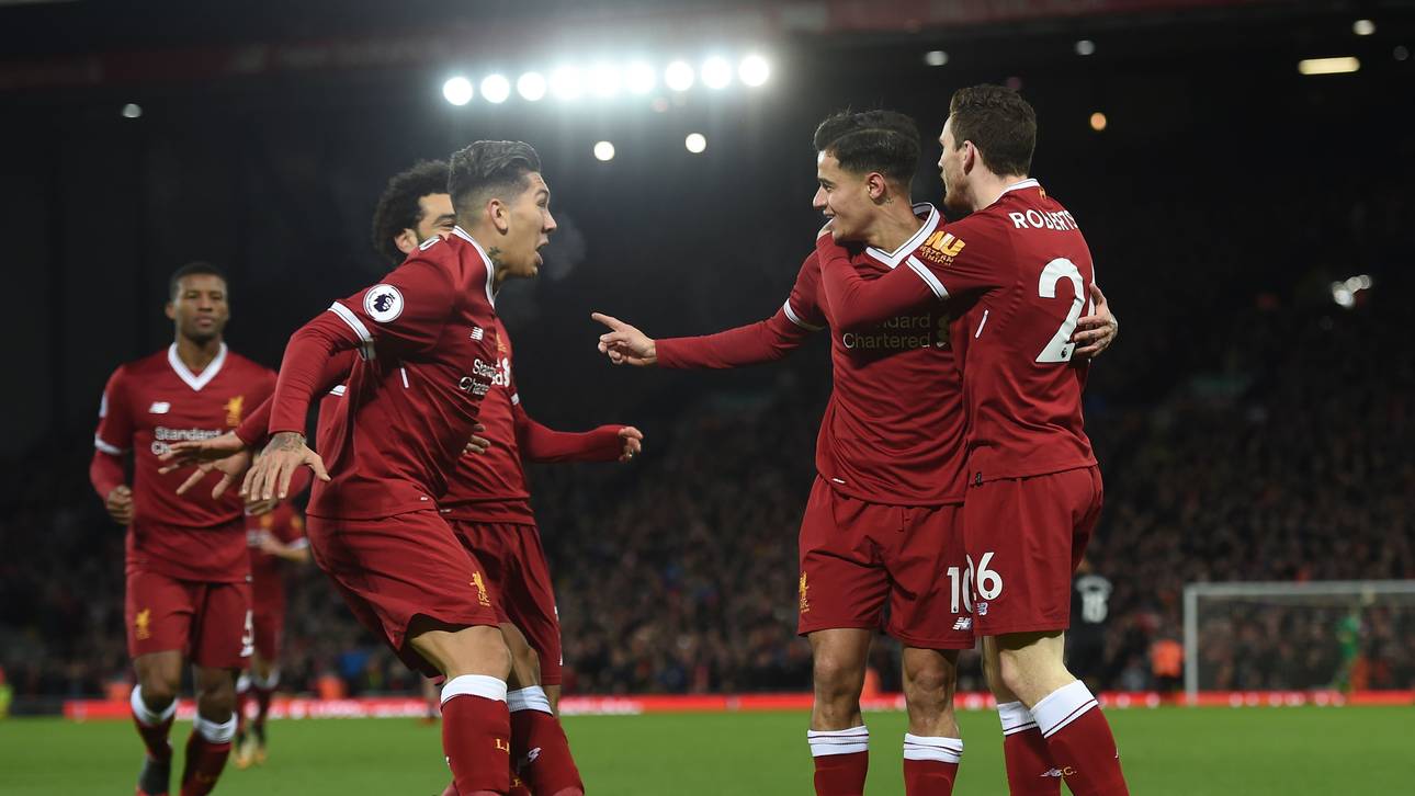 Klopp feiert mit Liverpool Torgala