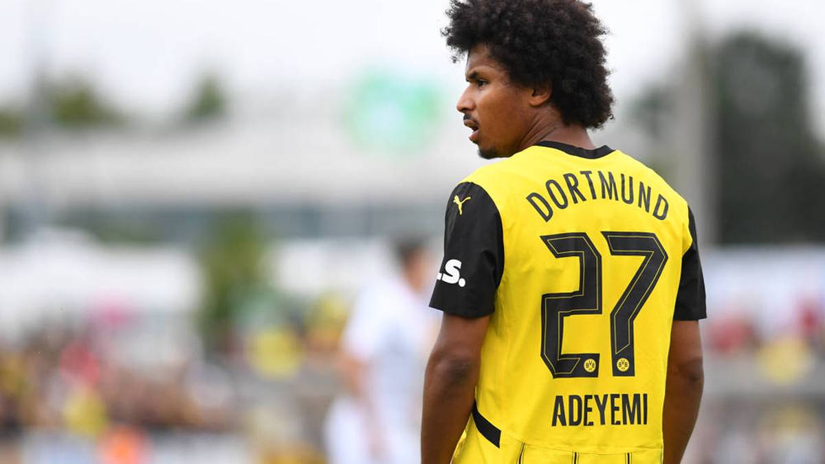 Karim Adeyemi denkt derzeit nicht an einen Abschied vom BVB