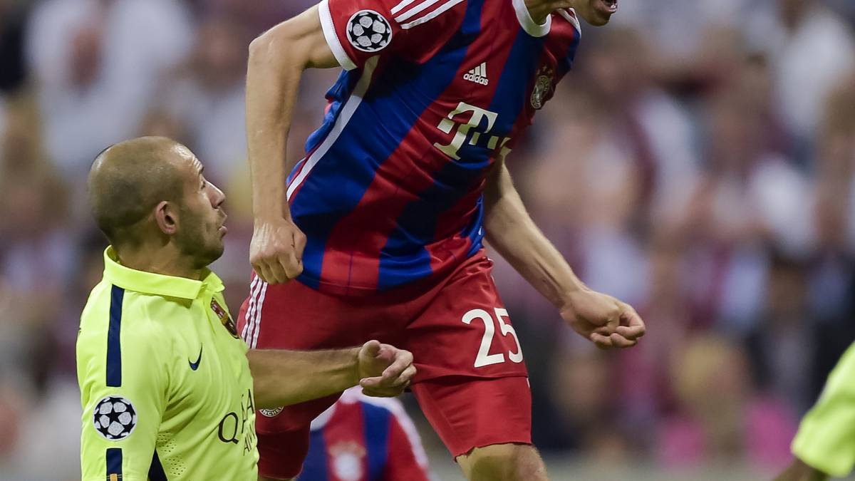 Die Bayern vergeben durch Thomas Müller (Bild), Lewandowski und Thiago mehrere gute Gelegenheiten, um wieder ins Spiel zurückzukommen
